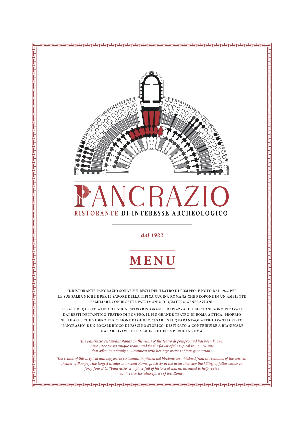 Menu Pancrazio pagina 1